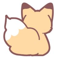 Стикер foxes bff ➜ @kotletovvemoji - 1