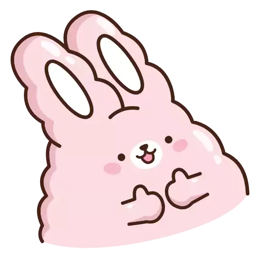 cartoon clipart rabbit
