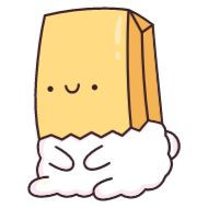 Стикер Кролик Супчик белый :: @stickroom - 4