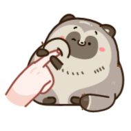 Стикер Тануки Тю @TgSticker - 1