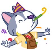 Стикер Волчонок Тео @TgSticker - 8