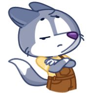 Стикер Волчонок Тео @TgSticker - 1