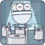 Стикер Бумажка @TgSticker - 1