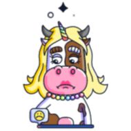 Sticker UniCow - 5
