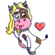 Sticker UniCow - 0