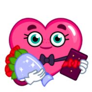 Стикер Valentine ❤️ (@TgSticker) - 8