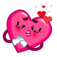 Стикер Valentine ❤️ (@TgSticker) - 4