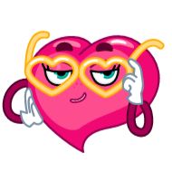 Стикер Valentine ❤️ (@TgSticker) - 0