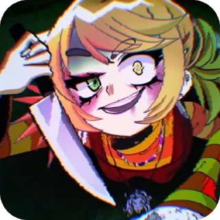 Стикер Альтушка для скуфа💜,🧡,💗,💓,💚,💙. - 3