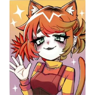 Стикер Альтушка для скуфа💜,🧡,💗,💓,💚,💙. - 8