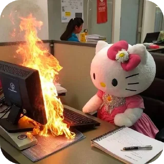 Стикер Аля улю - 10