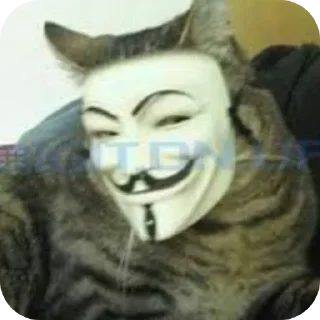 Sticker Анонимусы снюс ээээ - 11