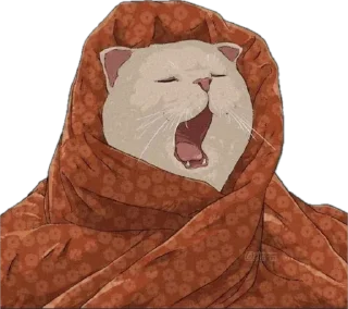 Sticker Любимые стикеры злого котенка - 5