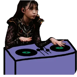 Sticker BABYMETAL_sticker_PACK - 9