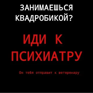 Стикер БЛУДКВД ПРОТИВ АГРО КВД И КВД ТЕРИАН - 9