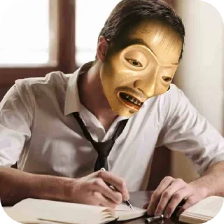 Sticker BRUUUUH MASKSSSS KISELKA - 0