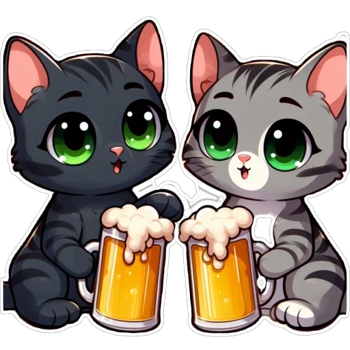 Sticker BlackCat2109_by_kandinsky21_bot - 1