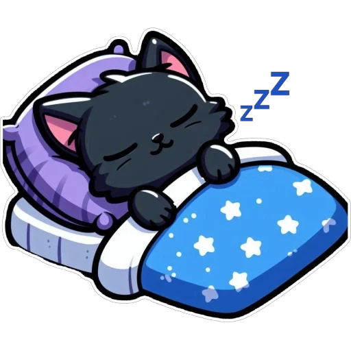 Sticker BlackCat2109_by_kandinsky21_bot - 1