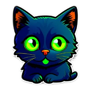 Sticker BlackCat2109 - 11