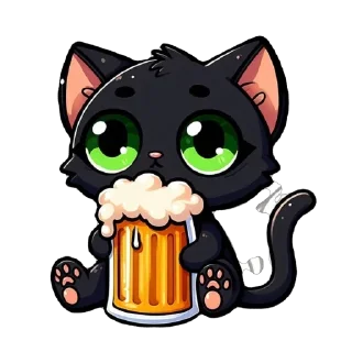 Sticker BlackCat2109 - 9