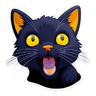 Sticker BlackCat2109 - 8