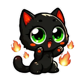 Sticker BlackCat2109 - 7