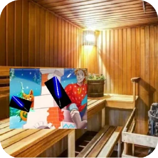 Sticker Геншин и ещё что-то - 5