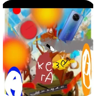 Sticker Геншин и ещё что-то - 9