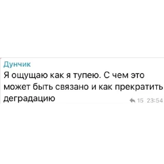 Sticker Дунчик - 6