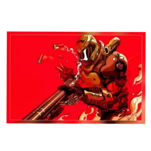 Стикер DOOM_SLAYER_sticker_pack - 1