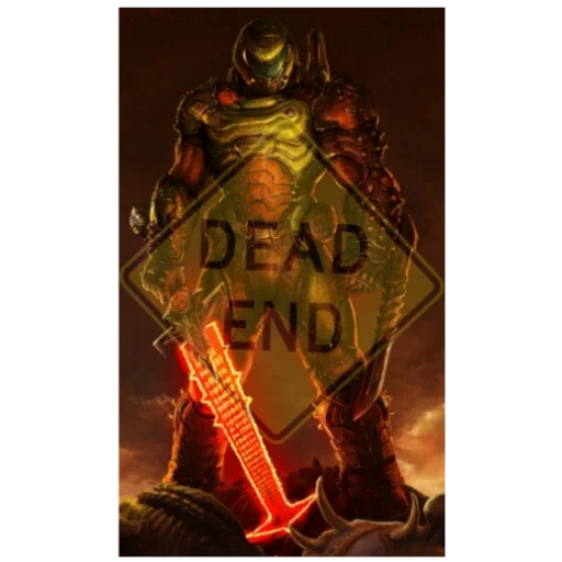 DOOM SLAYER sticker pack - 