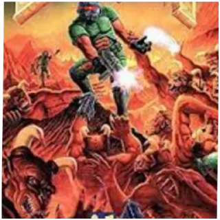 Стикер DOOM SLAYER sticker pack - 1