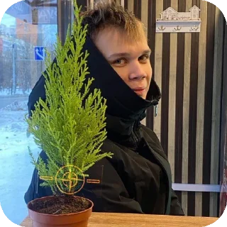 Стикер Даня и Илюша +Бонусный хорек - 1