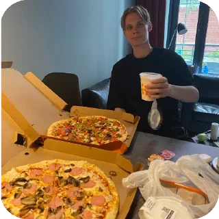 Стикер Даня и Илюша +Бонусный хорек - 11