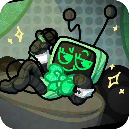 Sticker Dendyworld - 1