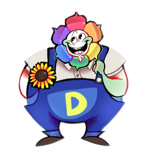 Sticker Dendyworld - 1