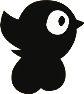 Sticker Мадагаскарский яйценосный дрозд - 11