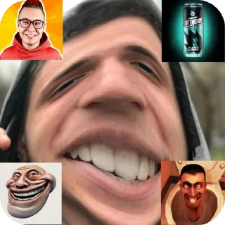 Sticker ЕБАНУТЫЙ СТИКЕРПАК👿🟪💜👾💜🟣👿 - 9