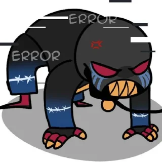 Sticker ЭРРОР (ПАК ОТ ДИ ЗАБИВНОЙ) - 11