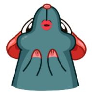 Стикер Глазовыколупывалка - 1