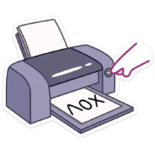 Стикер Глазовыколупывалка - 9