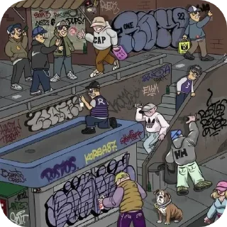 Стикер Glockkk - 8