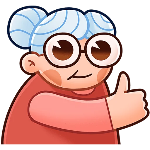 Стикер GrannyVK - 1