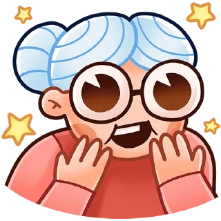 Sticker chpic.su • @Premium_EmojiTG | Бабуля - 2