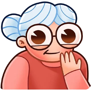 Sticker chpic.su • @Premium_EmojiTG | Бабуля - 5