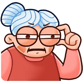 Sticker chpic.su • @Premium_EmojiTG | Бабуля - 3