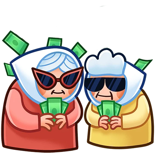 Sticker GrannyVK_BezTexta - 1