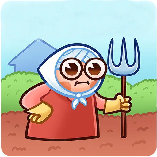 Sticker GrannyVK_BezTexta - 1