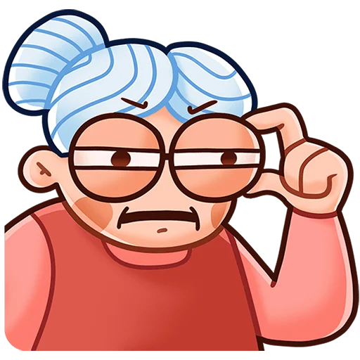 Sticker GrannyVK_BezTexta - 1