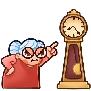 Sticker chpic.su • @Premium_EmojiTG | Бабуля без текста - 7